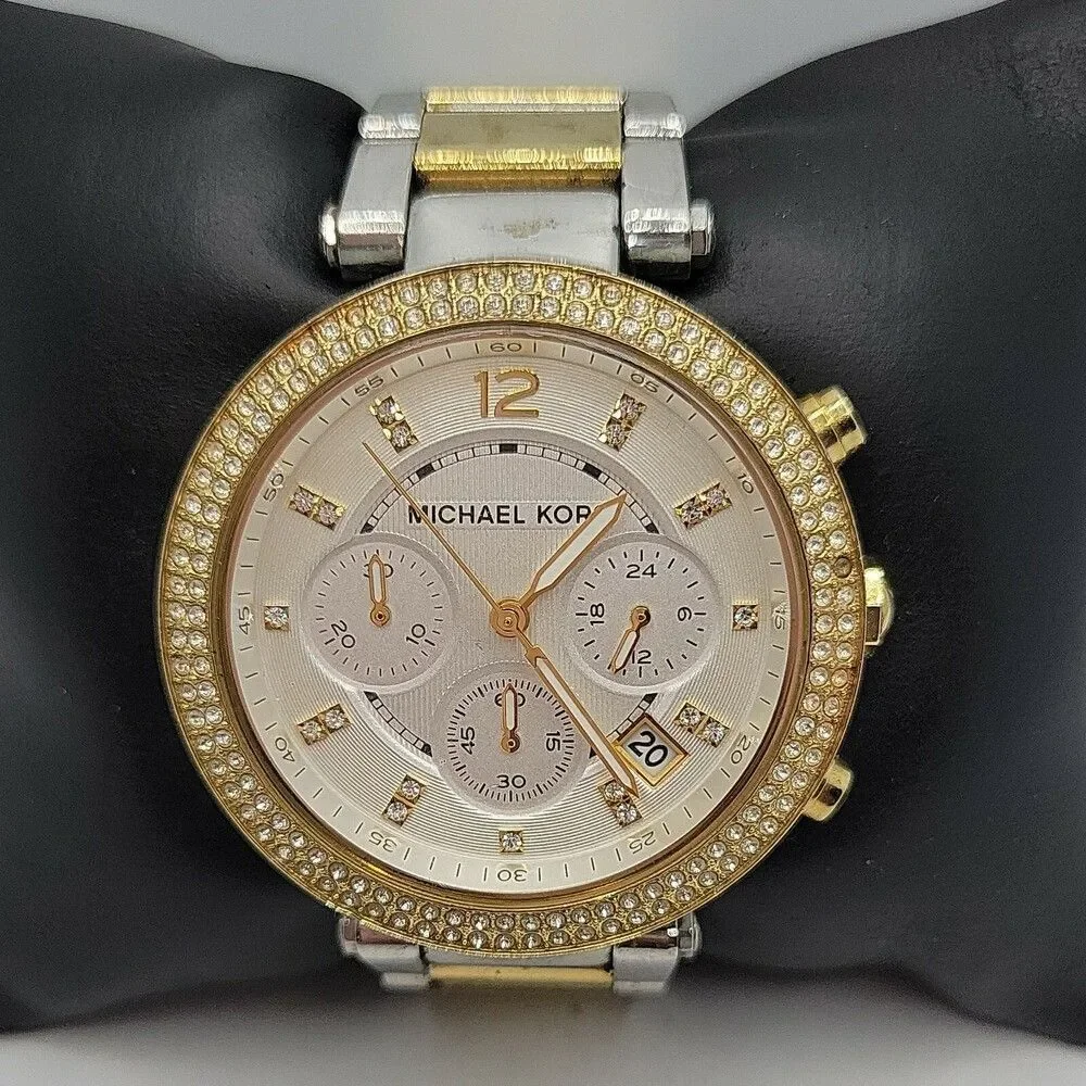 Michael Kors Parker MK5626 Womens Stainless Steel Analog Dial Quartz Watch AM351